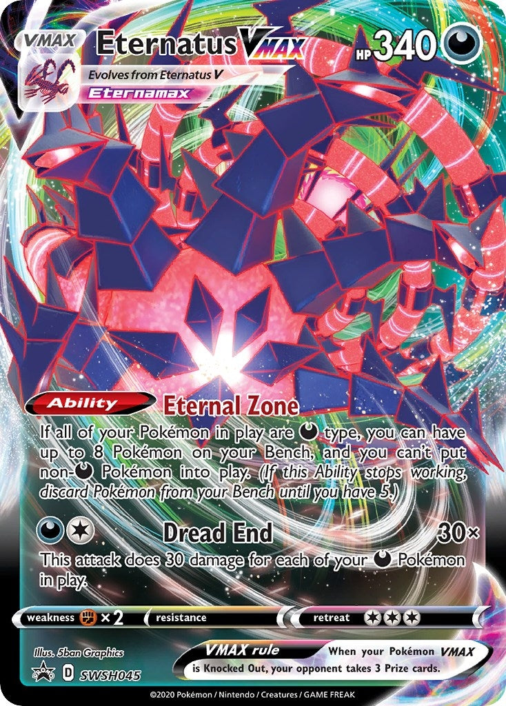 Image for Eternatus VMAX - SWSH045 (SWSH045) [SWSH: Sword & Shield Promo Cards] - Pokemon