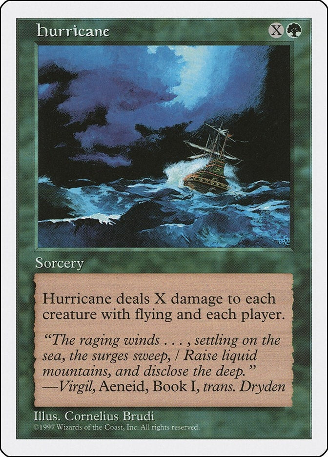 Image for Hurricane [Fifth Edition] - Magic: The Gathering
