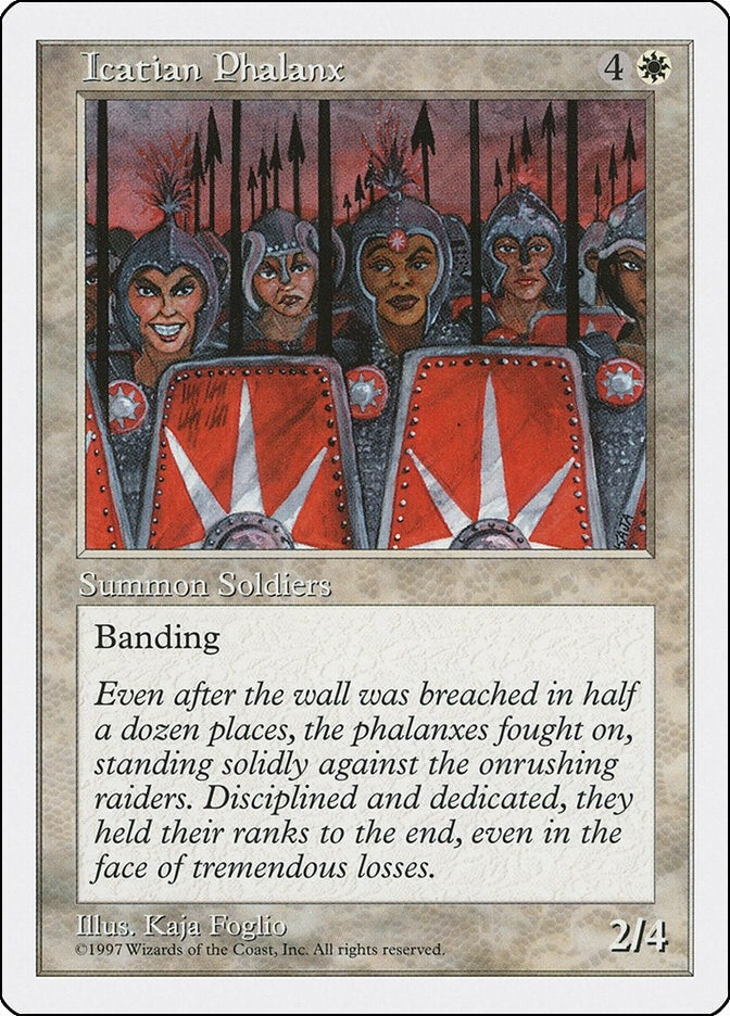 Image for Icatian Phalanx [Fifth Edition] - Magic: The Gathering