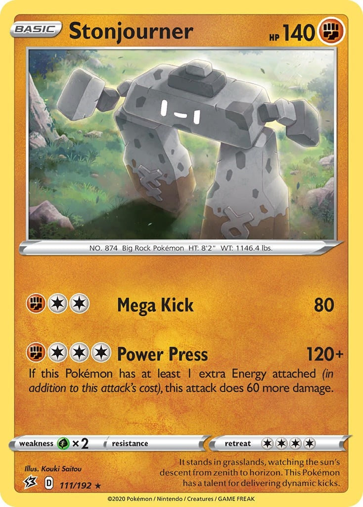 Image for Stonjourner (111/192) [Deck Exclusives] - Pokemon
