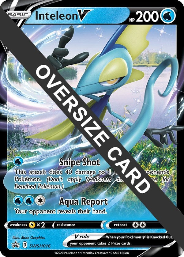 Image for Inteleon V - SWSH016 (SWSH016) [Jumbo Cards] - Pokemon