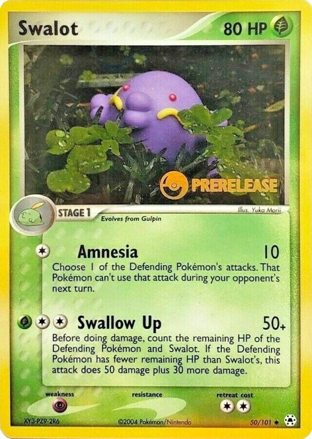 Image for Swalot - 50/101 (Prerelease) (50/101) [Nintendo Promos] - Pokemon