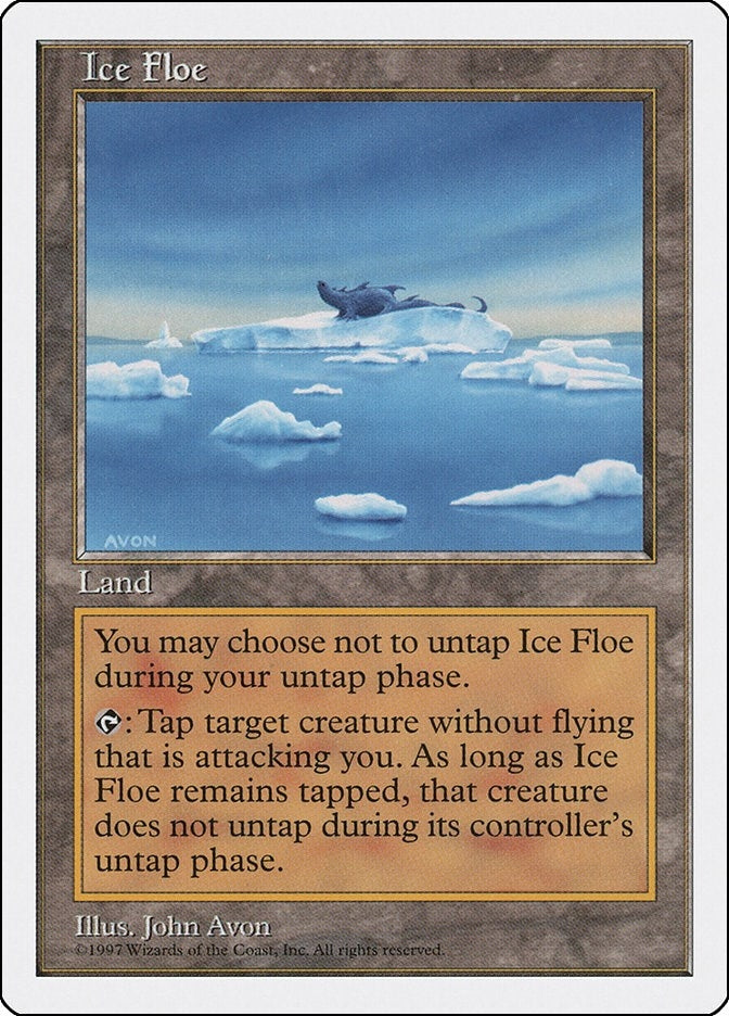 Image for Ice Floe [Fifth Edition] - Magic: The Gathering