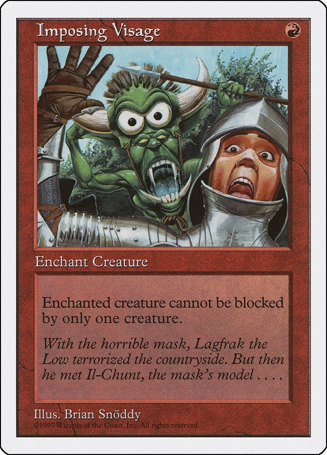 Image for Imposing Visage [Fifth Edition] - Magic: The Gathering
