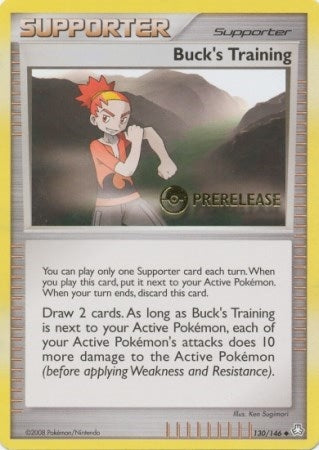 Image for Buck's Training - 130/146 (Prerelease) (130) [Miscellaneous Cards & Products] - Pokemon