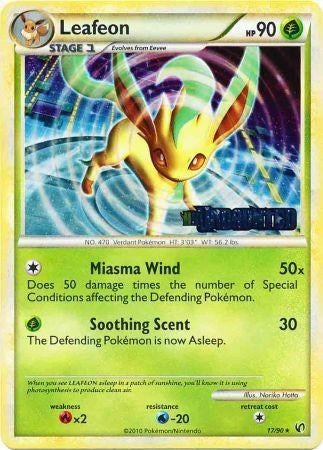 Image for Leafeon - 17/90 (Prerelease) (17/90) [HGSS Promos] - Pokemon