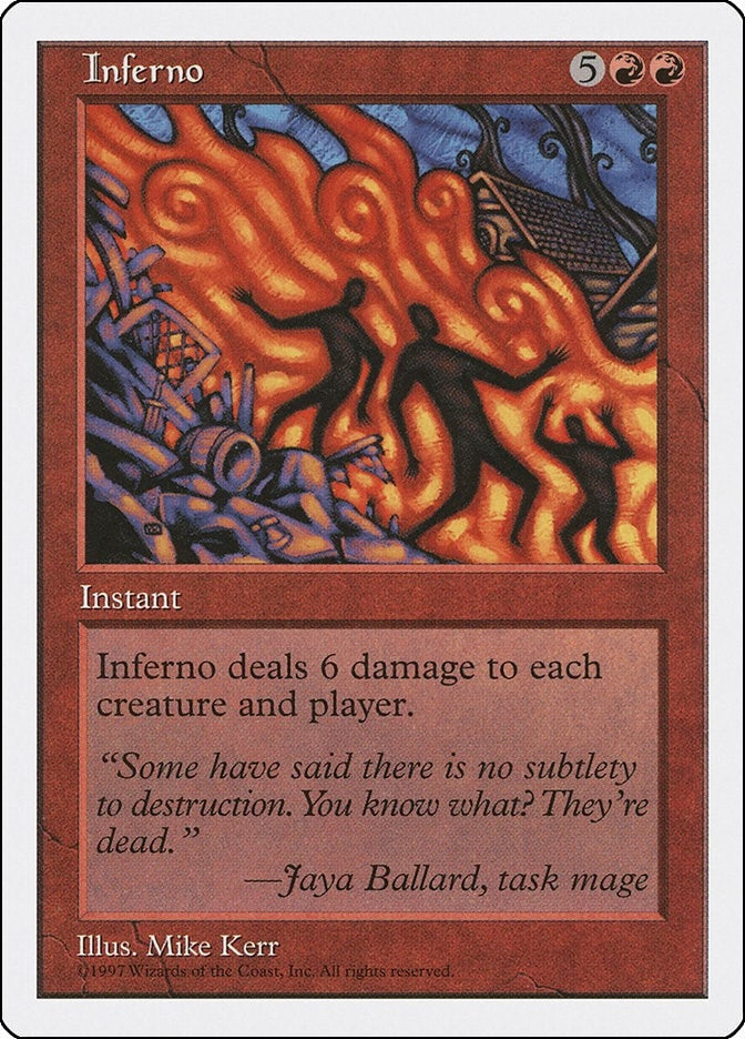 Image for Inferno [Fifth Edition] - Magic: The Gathering