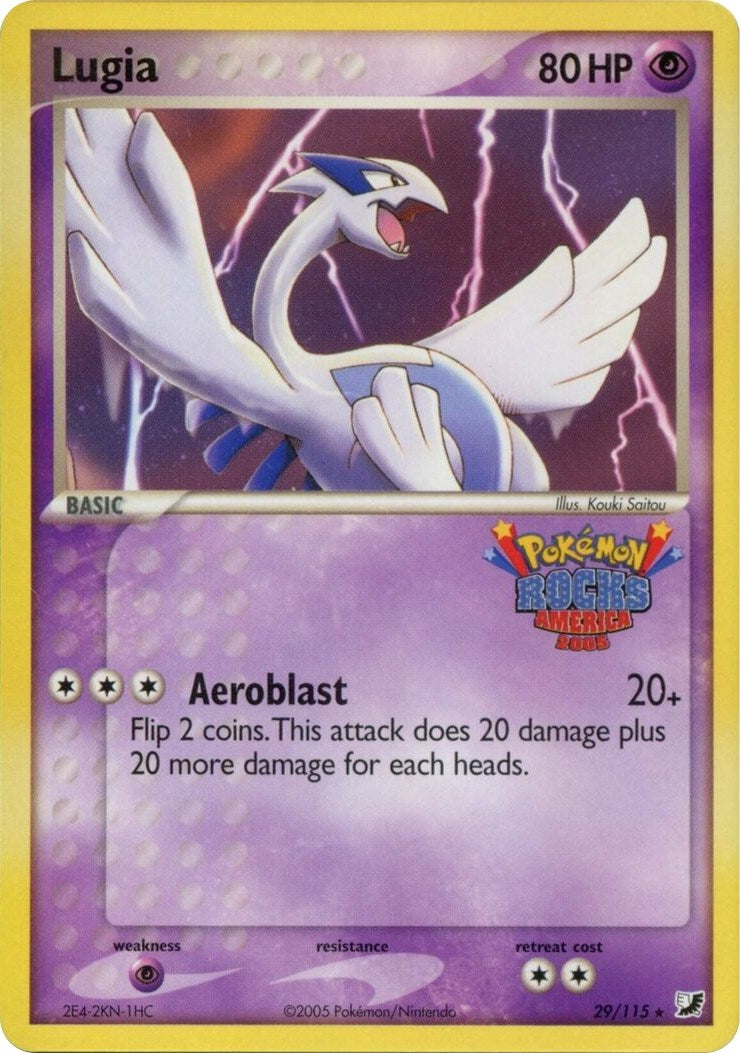 Image for Lugia - 29/115 (Pokemon Rocks America) (029/115) [Miscellaneous Cards & Products] - Pokemon