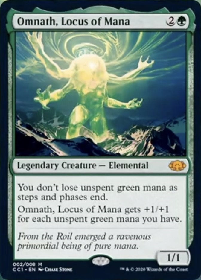 Image for Omnath, Locus of Mana (2) [Commander Collection: Green] - Magic: The Gathering