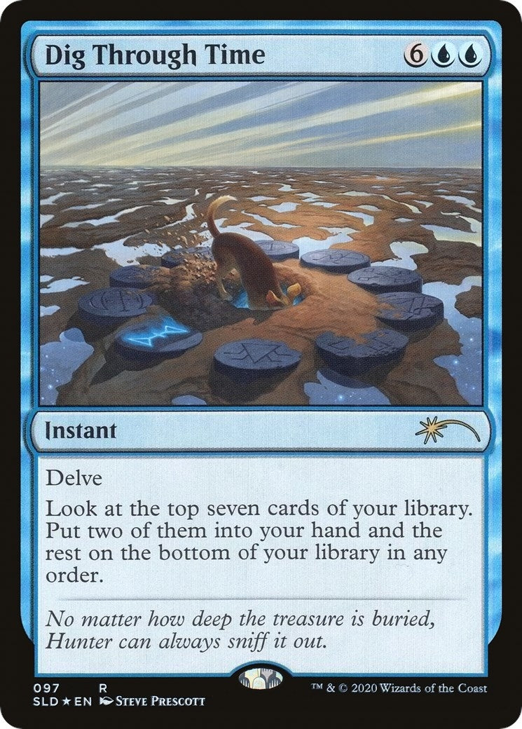 Image for Dig Through Time (97) [Secret Lair Drop Series] - Magic: The Gathering
