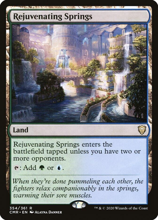 Image for Rejuvenating Springs (354) [Commander Legends] - Magic: The Gathering