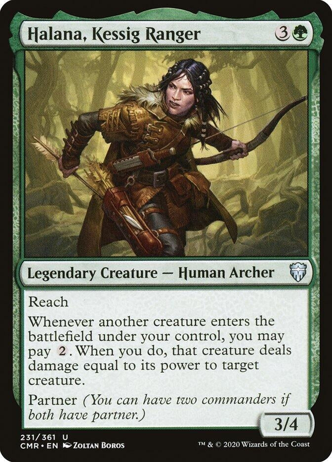 Image for Halana, Kessig Ranger (231) [Commander Legends] - Magic: The Gathering