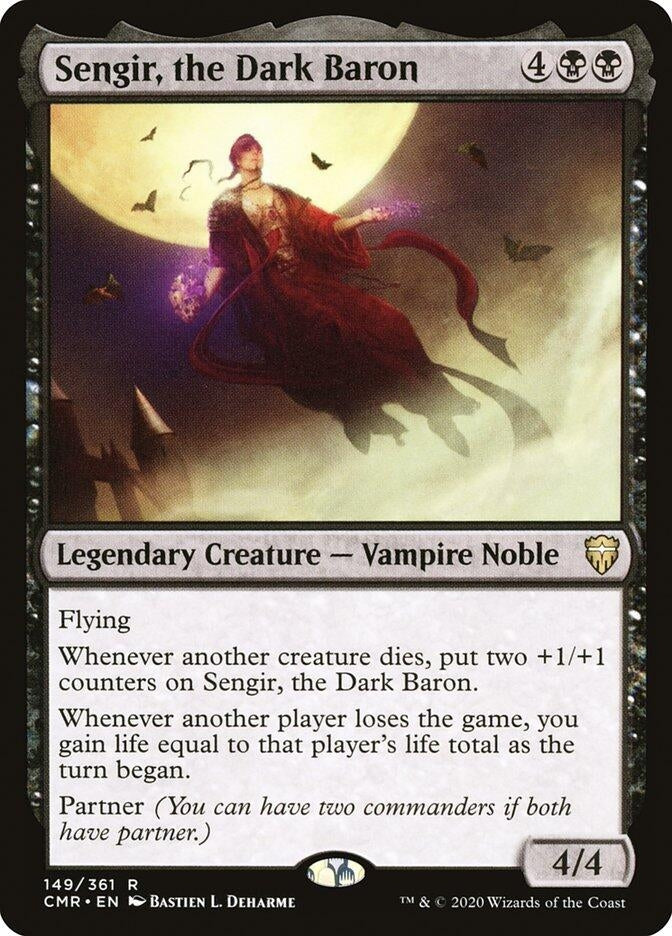 Image for Sengir, the Dark Baron (149) [Commander Legends] - Magic: The Gathering