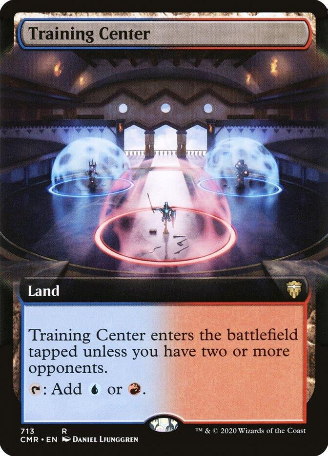 Image for Training Center (Extended Art) (713) [Commander Legends] - Magic: The Gathering