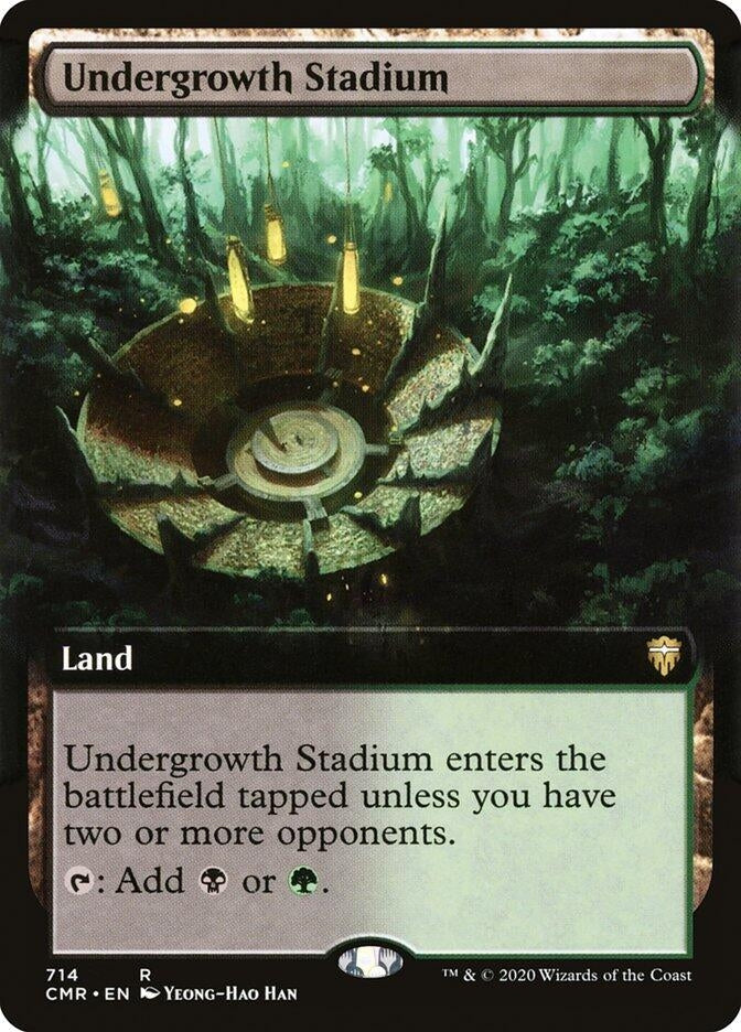 Image for Undergrowth Stadium (Extended Art) (714) [Commander Legends] - Magic: The Gathering