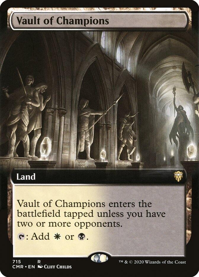 Image for Vault of Champions (Extended Art) (715) [Commander Legends] - Magic: The Gathering