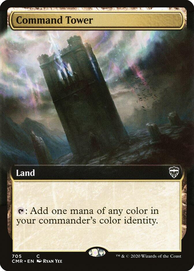 Image for Command Tower (Extended Art) (705) [Commander Legends] - Magic: The Gathering