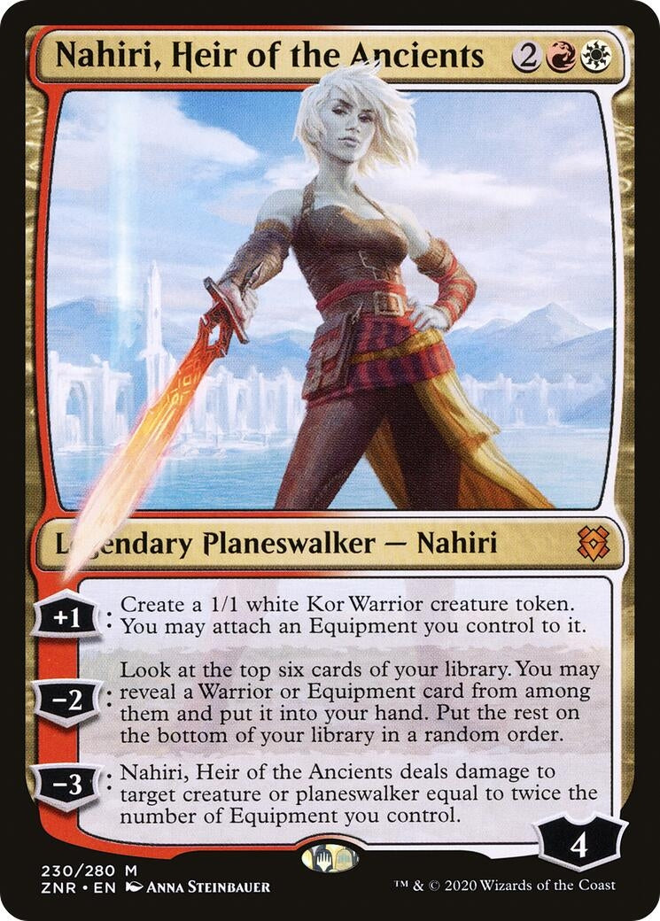 Image for Nahiri, Heir of the Ancients (230) [Zendikar Rising] - Magic: The Gathering