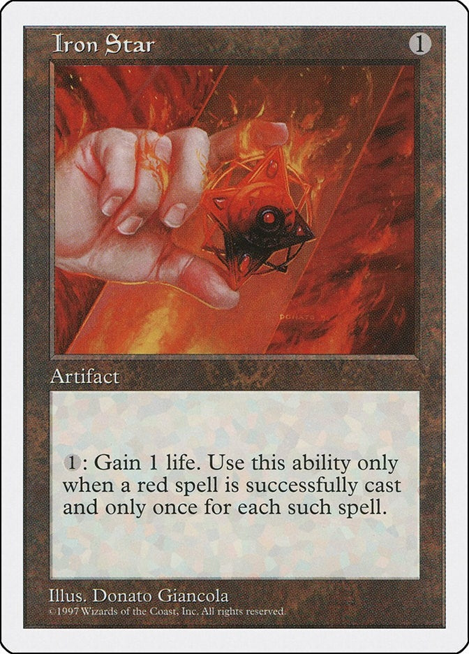 Image for Iron Star [Fifth Edition] - Magic: The Gathering