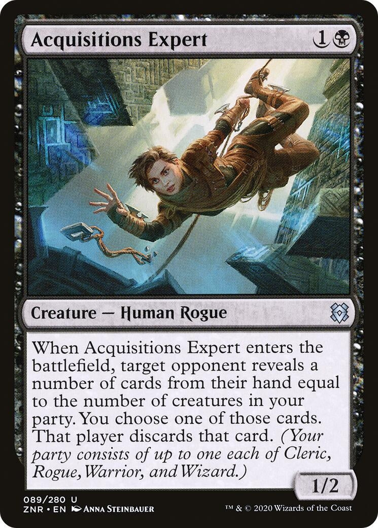 Image for Acquisitions Expert (89) [Zendikar Rising] - Magic: The Gathering