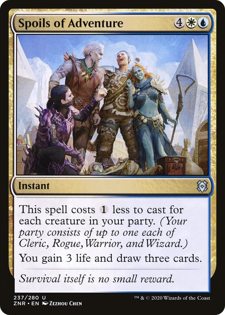 Image for Spoils of Adventure (237) [Zendikar Rising] - Magic: The Gathering