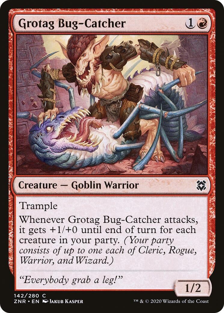 Image for Grotag Bug-Catcher (142) [Zendikar Rising] - Magic: The Gathering