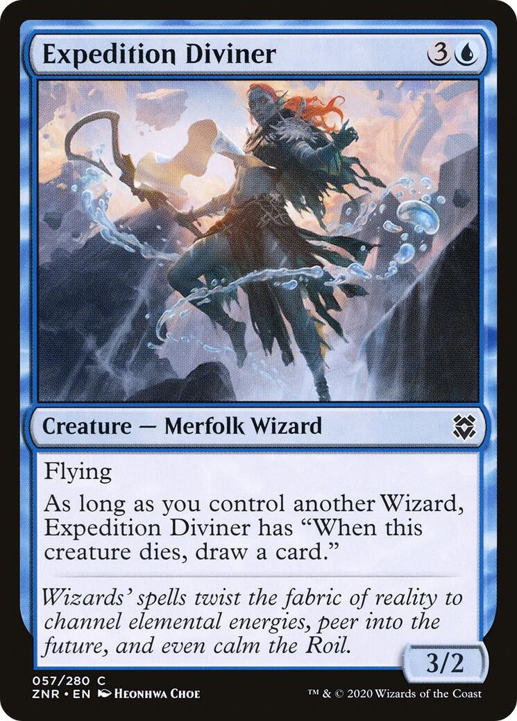 Image for Expedition Diviner (57) [Zendikar Rising] - Magic: The Gathering