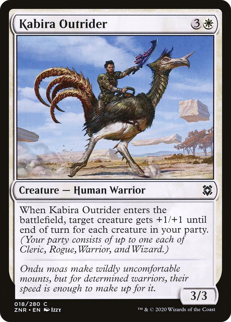 Image for Kabira Outrider (18) [Zendikar Rising] - Magic: The Gathering