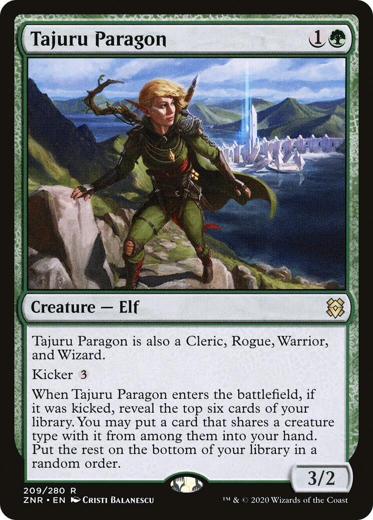 Image for Tajuru Paragon (209) [Zendikar Rising] - Magic: The Gathering
