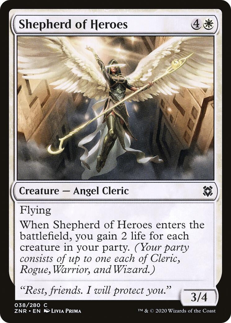 Image for Shepherd of Heroes (38) [Zendikar Rising] - Magic: The Gathering