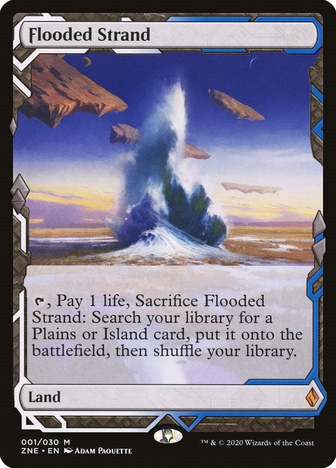 Image for Flooded Strand (1) [Zendikar Rising Expeditions] - Magic: The Gathering