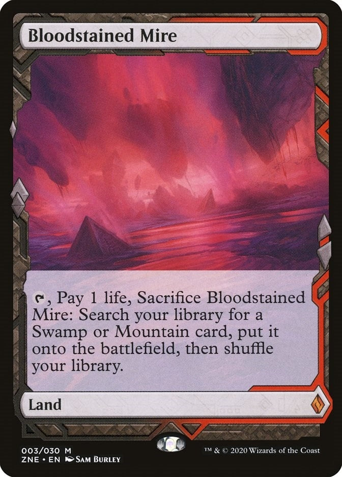 Image for Bloodstained Mire (3) [Zendikar Rising Expeditions] - Magic: The Gathering