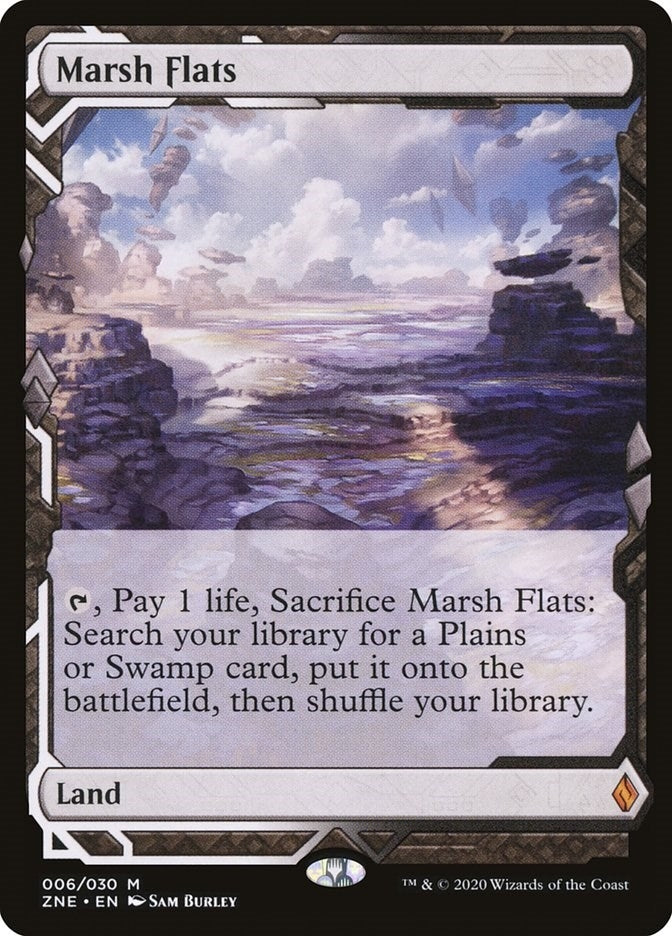 Image for Marsh Flats (6) [Zendikar Rising Expeditions] - Magic: The Gathering