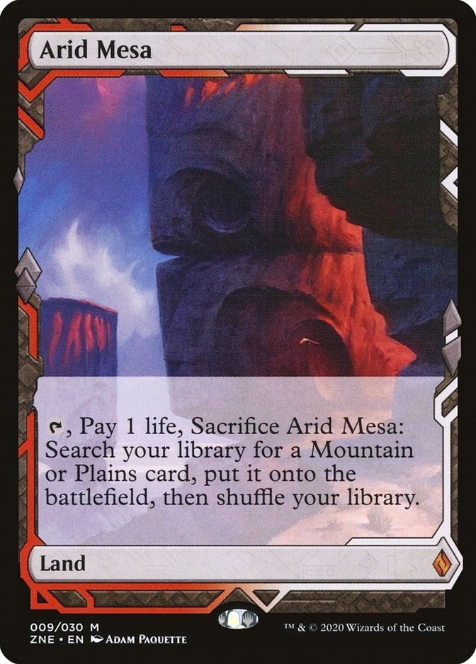 Image for Arid Mesa (9) [Zendikar Rising Expeditions] - Magic: The Gathering