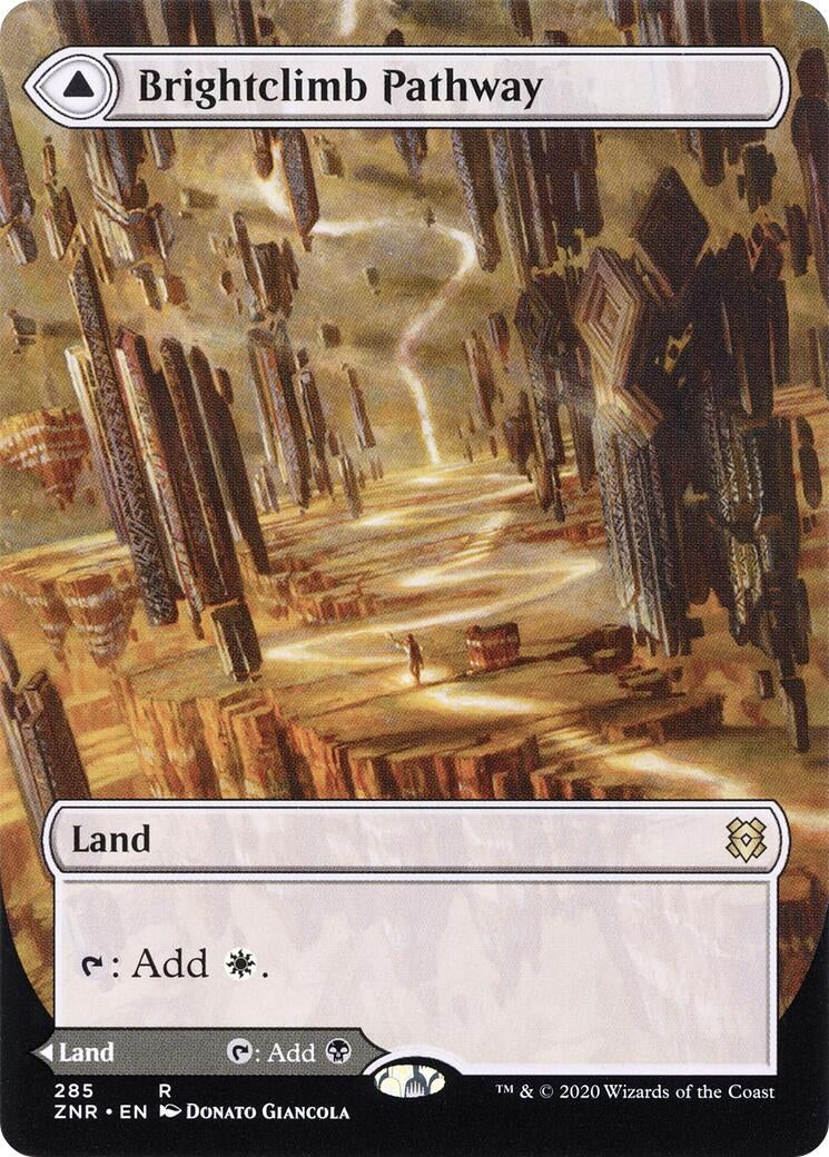 Image for Brightclimb Pathway (Borderless) (285) [Zendikar Rising] - Magic: The Gathering