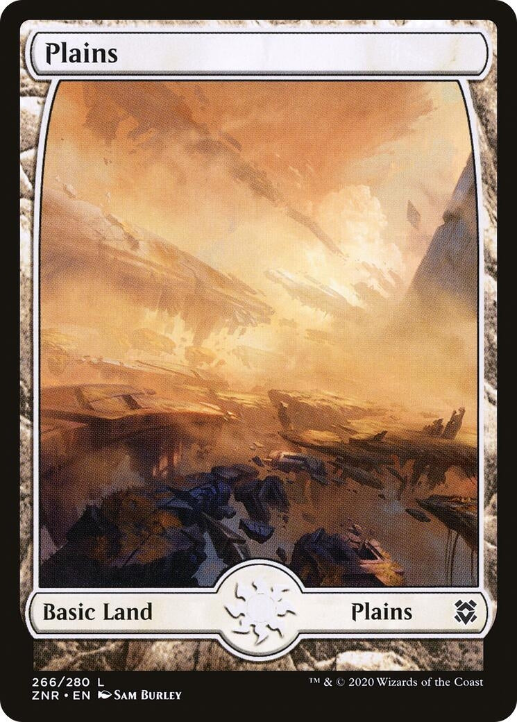 Image for Plains (266) - Full Art (266) [Zendikar Rising] - Magic: The Gathering