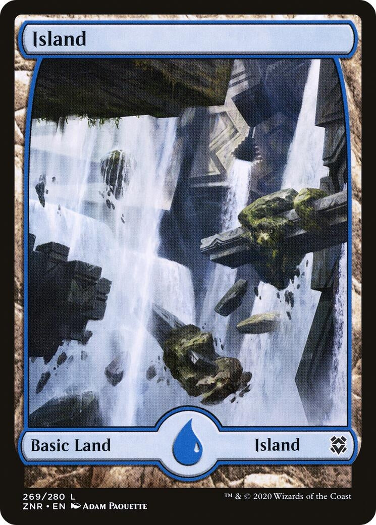 Image for Island (269) - Full Art (269) [Zendikar Rising] - Magic: The Gathering