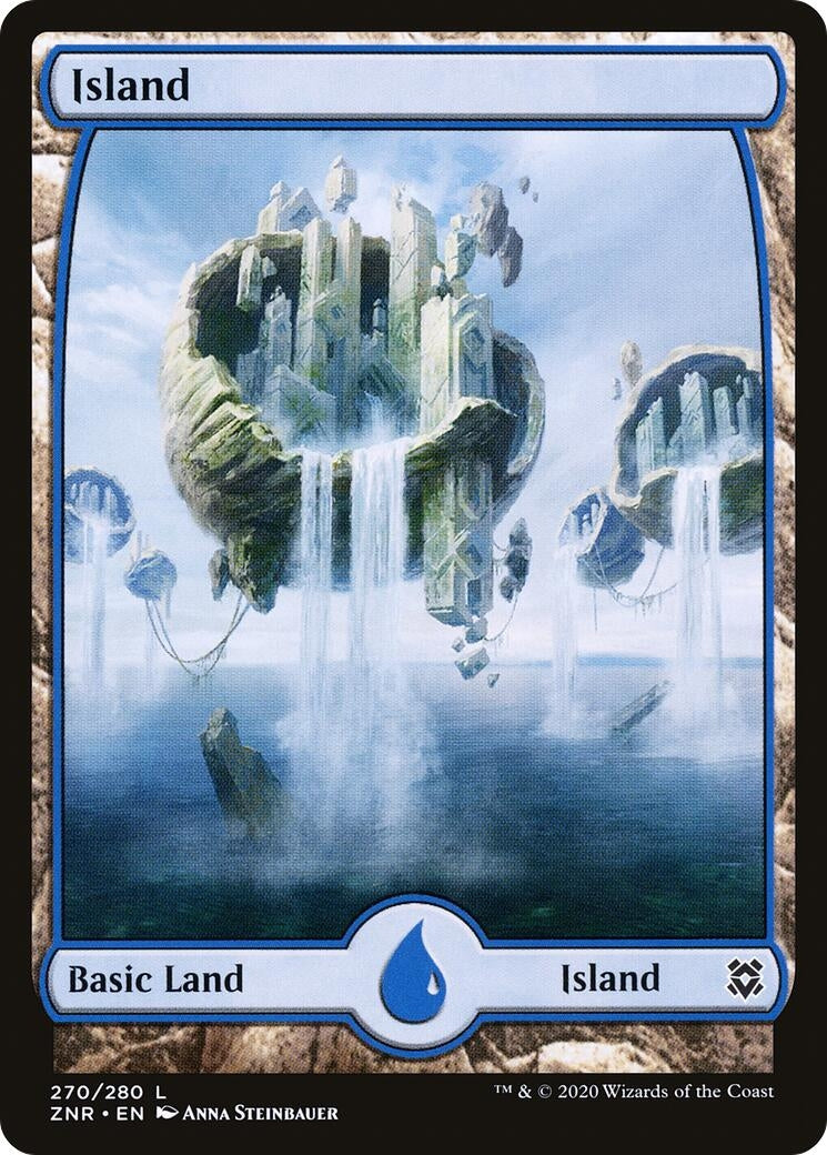 Image for Island (270) - Full Art (270) [Zendikar Rising] - Magic: The Gathering