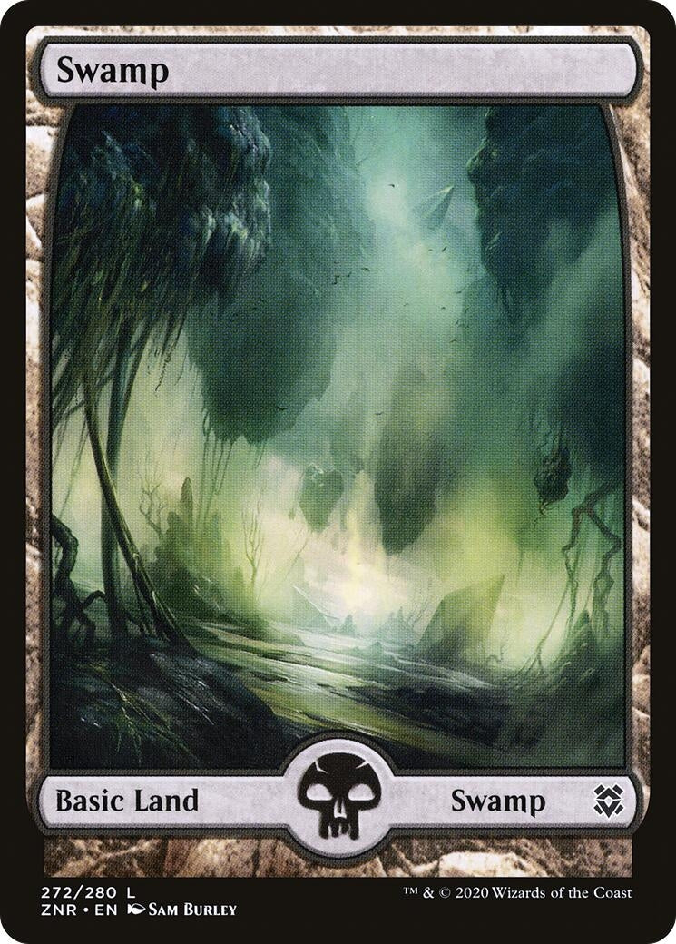 Image for Swamp (272) - Full Art (272) [Zendikar Rising] - Magic: The Gathering