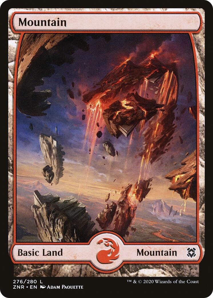 Image for Mountain (276) - Full Art (276) [Zendikar Rising] - Magic: The Gathering