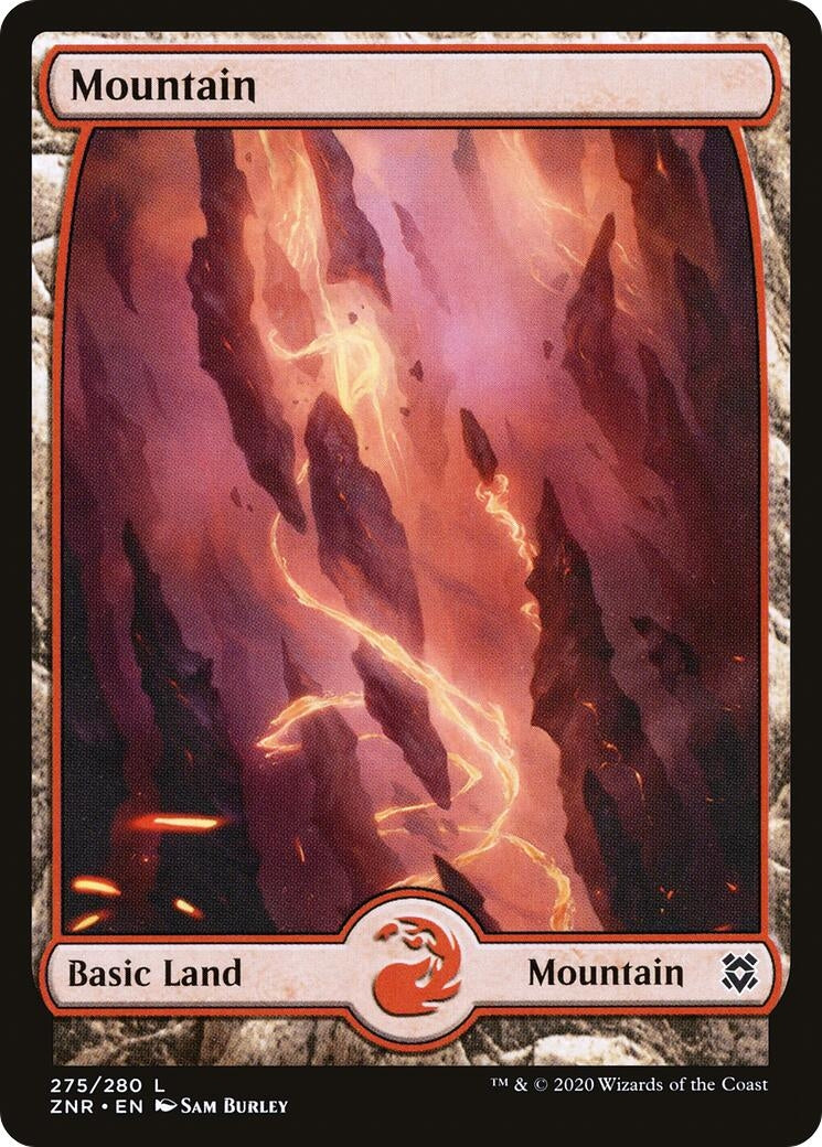 Image for Mountain (275) - Full Art (275) [Zendikar Rising] - Magic: The Gathering