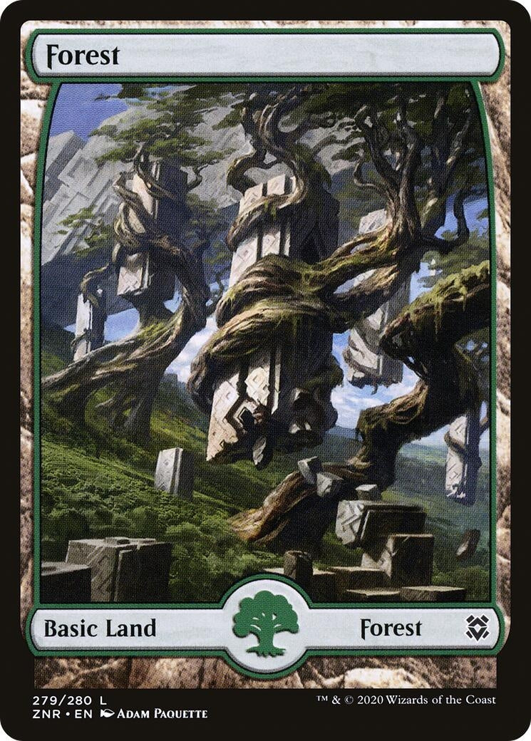 Image for Forest (279) - Full Art (279) [Zendikar Rising] - Magic: The Gathering