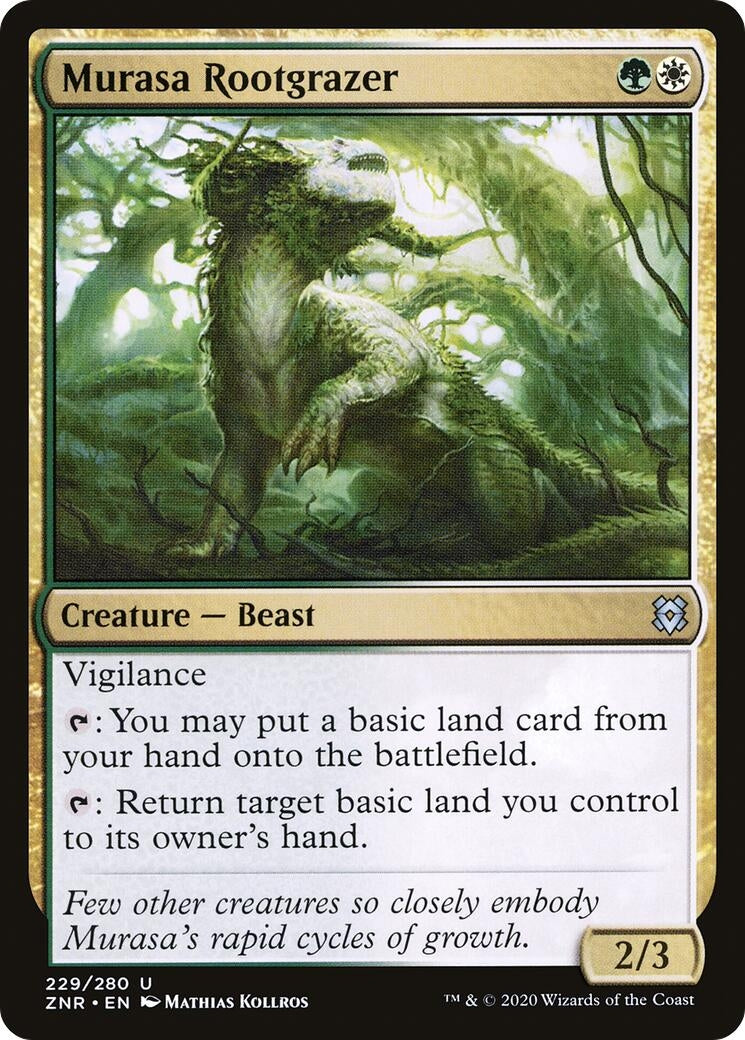 Image for Murasa Rootgrazer (229) [Zendikar Rising] - Magic: The Gathering