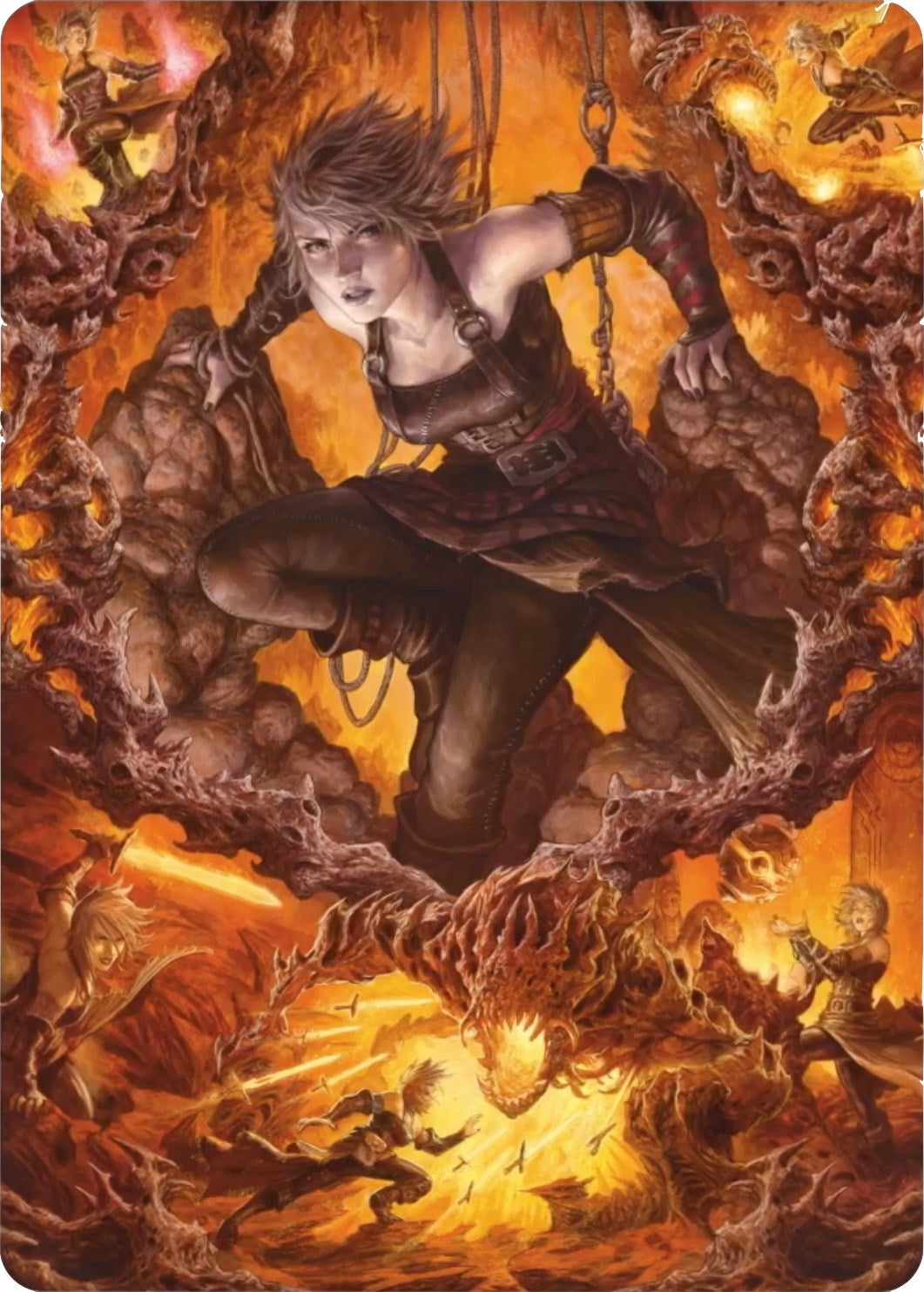 Image for Nahiri, Heir of the Ancients Art Card (4/81) (4) [Zendikar Rising] - Magic: The Gathering