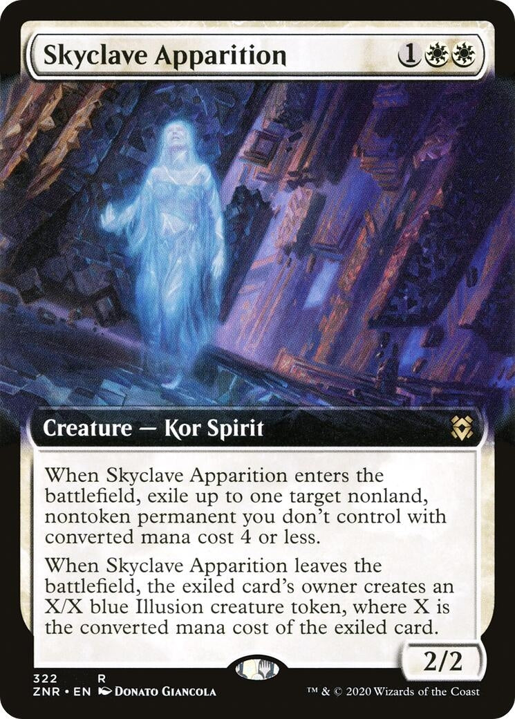 Image for Skyclave Apparition (Extended Art) (322) [Zendikar Rising] - Magic: The Gathering