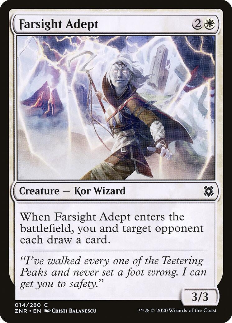 Image for Farsight Adept (14) [Zendikar Rising] - Magic: The Gathering