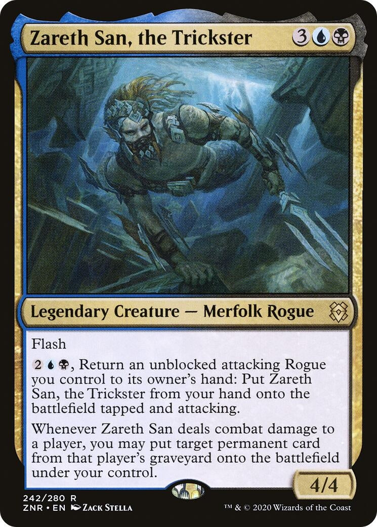 Image for Zareth San, the Trickster (242) [Zendikar Rising] - Magic: The Gathering