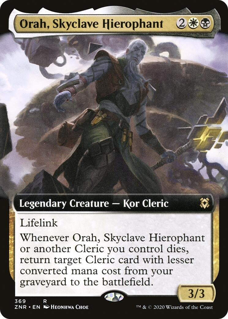 Image for Orah, Skyclave Hierophant (Extended Art) (369) [Zendikar Rising] - Magic: The Gathering