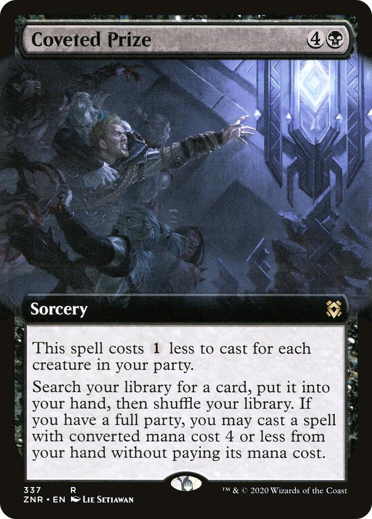 Image for Coveted Prize (Extended Art) (337) [Zendikar Rising] - Magic: The Gathering