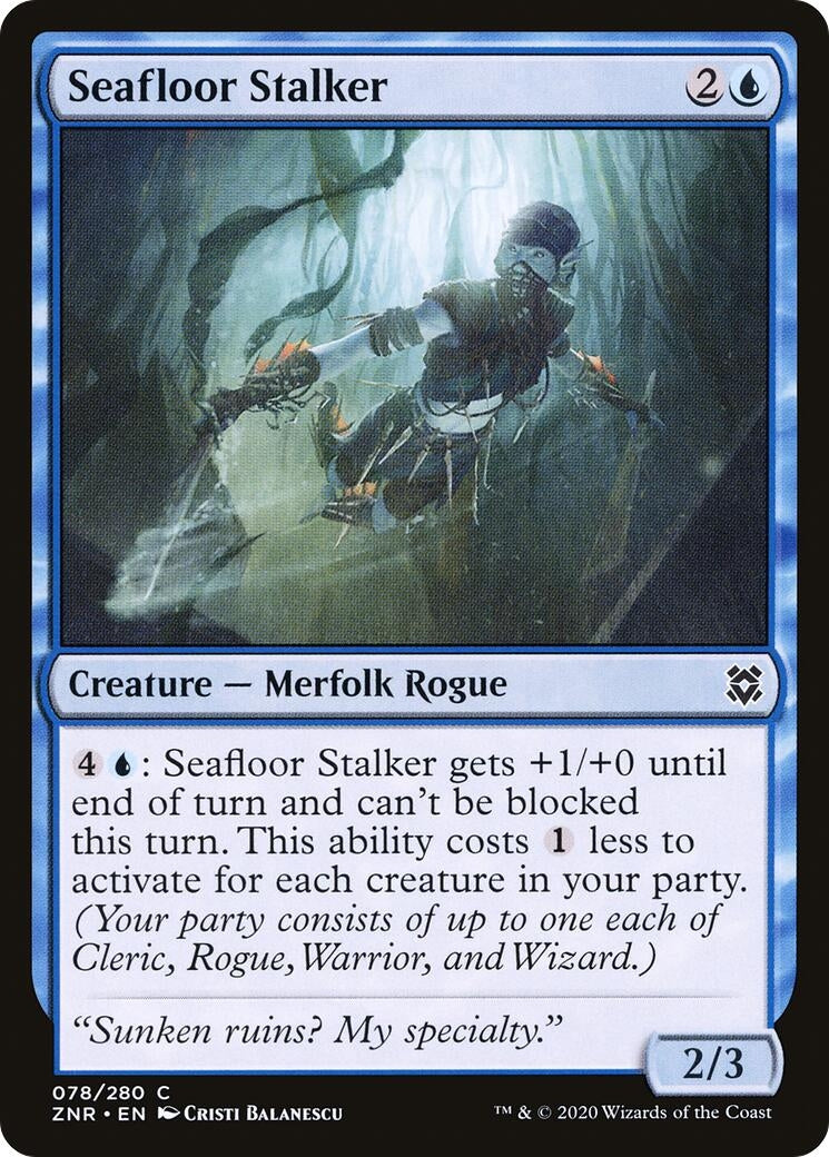 Image for Seafloor Stalker (78) [Zendikar Rising] - Magic: The Gathering